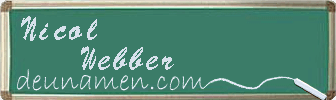 Nicol Webber Visitenkarte